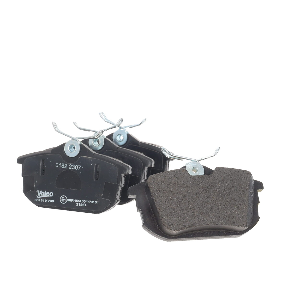 Jeu de 4 plaquettes de frein VALEO ref. 301319